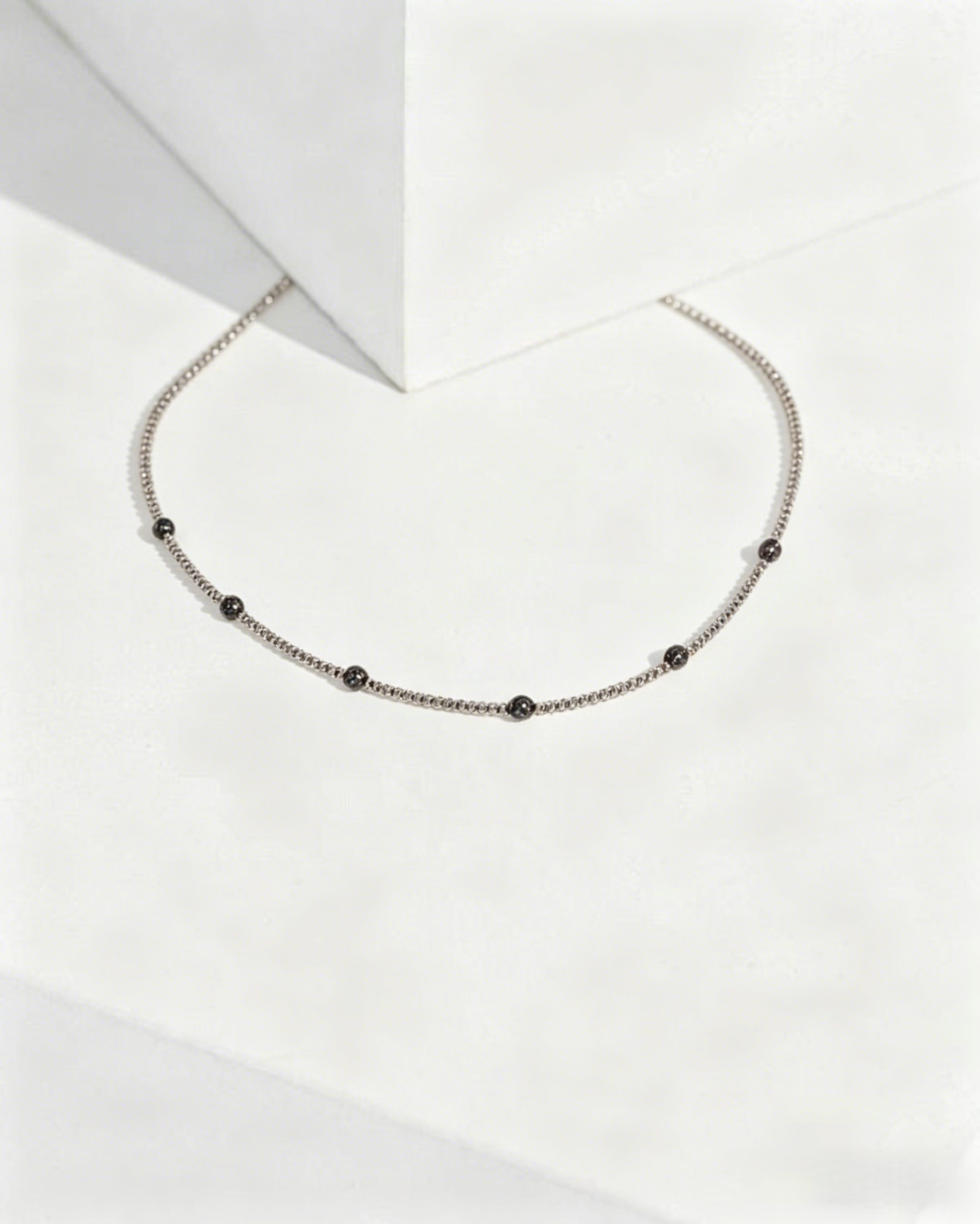223-1.png Faceted Bead Necklace - Image 1